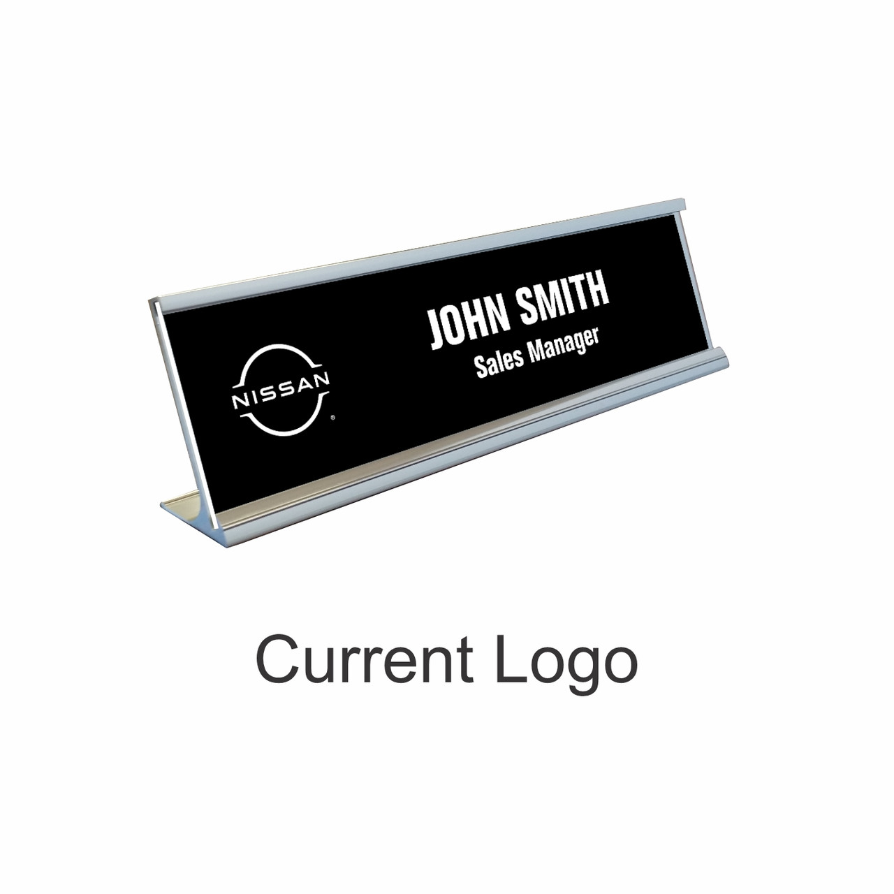 Nissan Name Plates with Optional Holder