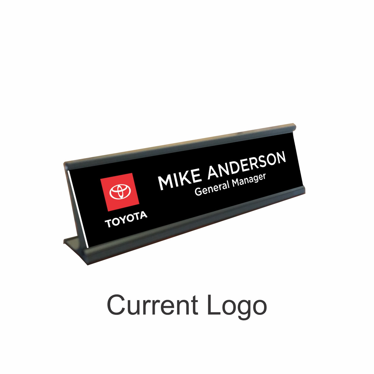 Toyota Name Plates with Optional Holder