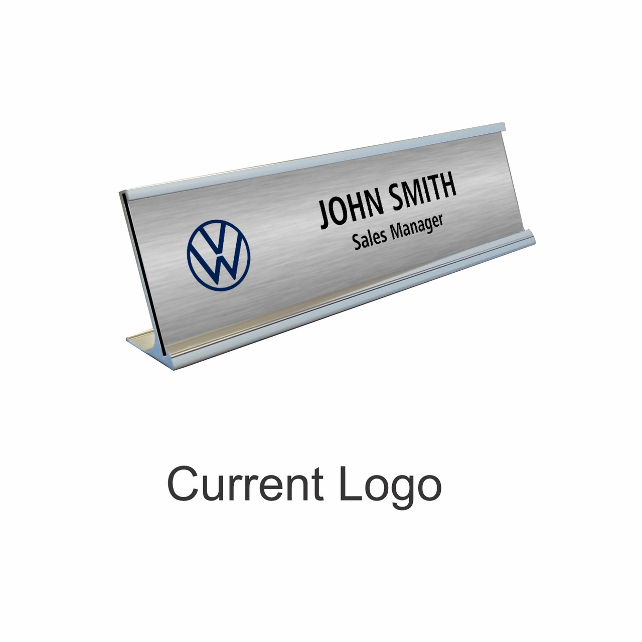 Volkswagen Name Plates with Optional Holder
