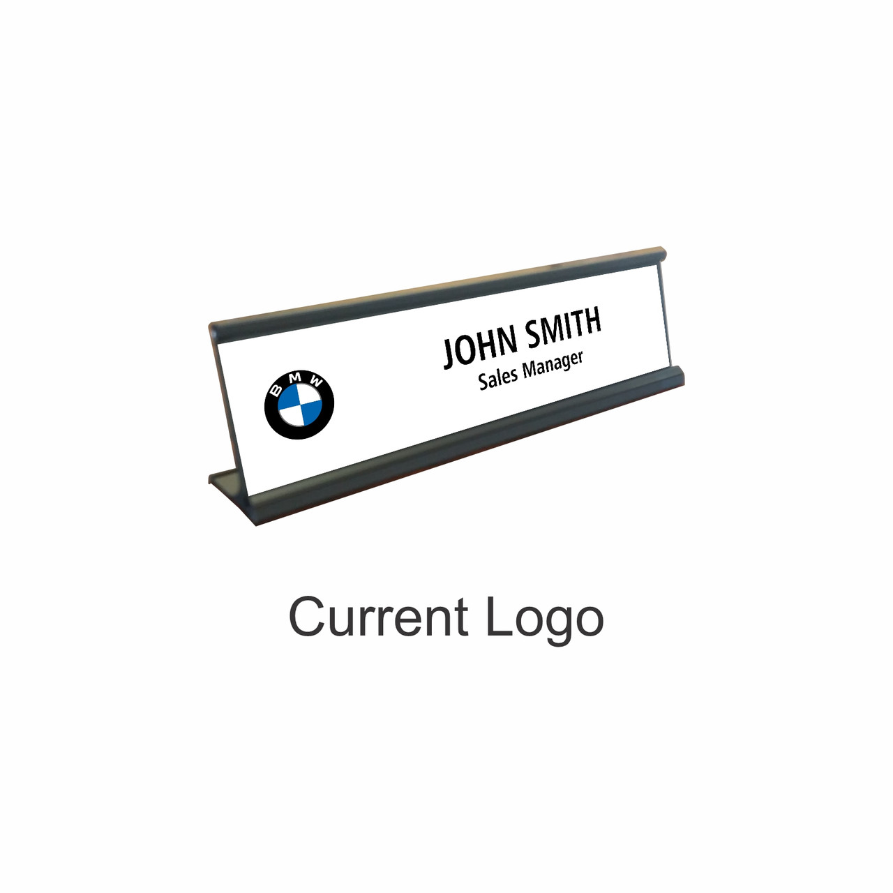 BMW Desk Name Plate with Optional Holder