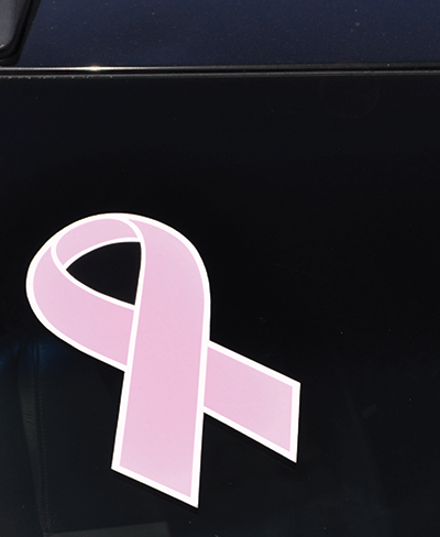 Breast Cancer Awareness Pink Windshield Ribbon (dozen)