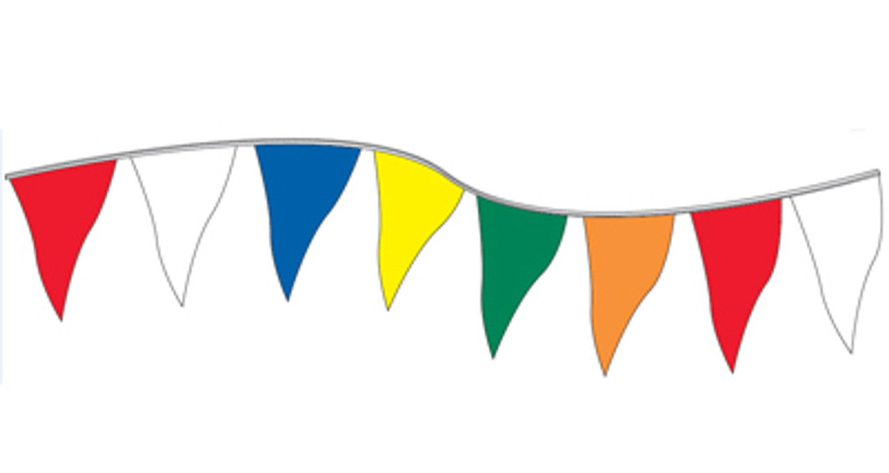 60ft. Plasticloth Pennants {EZ316}