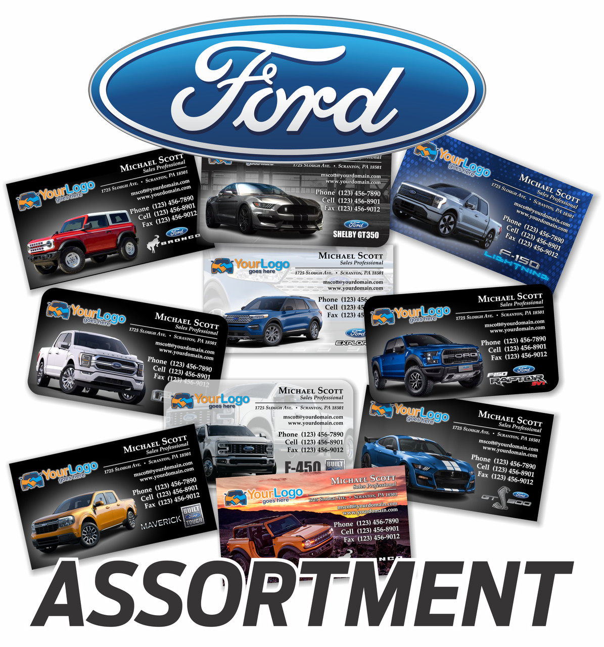 Ford Business Card Assortment