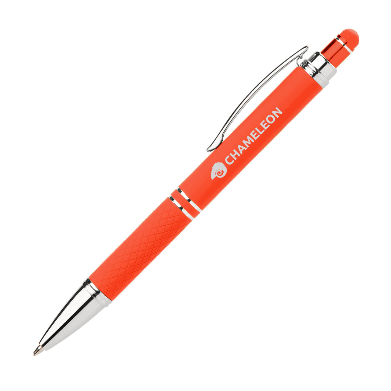 Phoenix Softy Brights Gel Pen with Stylus - Laser Engraved