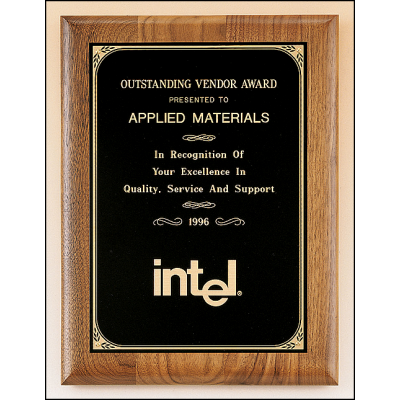 American Walnut Plaque P2913