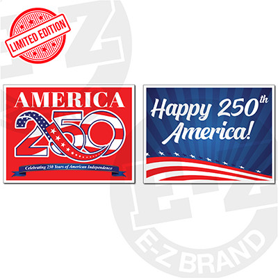 Curb Signs America 250