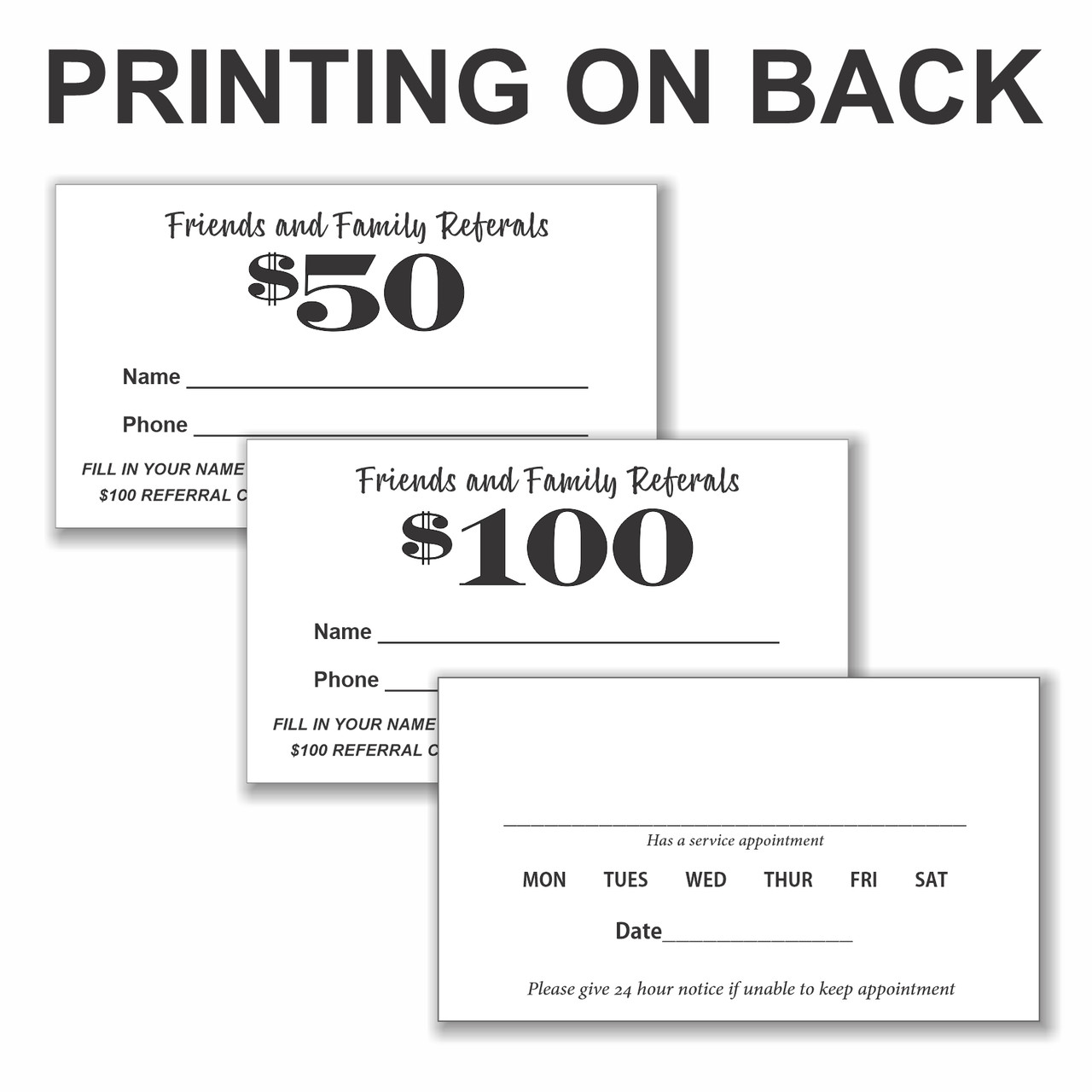 Buick Mark of Excellence Business Cards