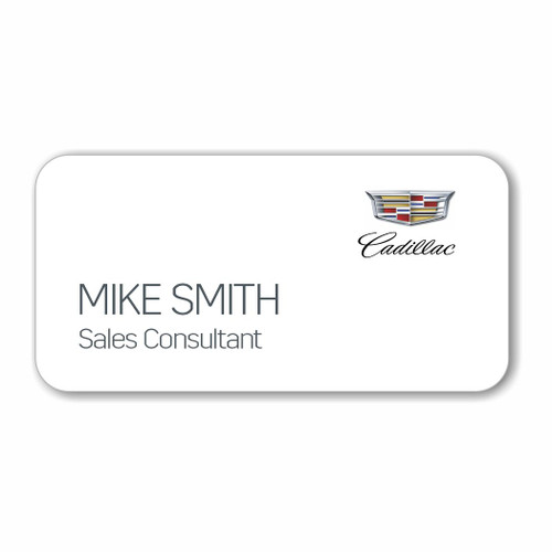 Cadillac Pinnacle 3" x 1.5" Name Badge