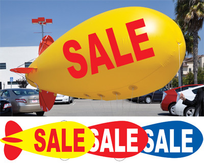 タイムセール！BLIMP Giant 17' SALE Blimp Balloon {EZ541-SALE}