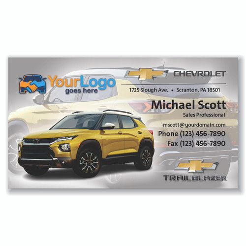 Chevrolet Trailblazer Business Cards