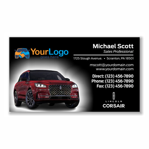 Lincoln Corsair Business Cards 02