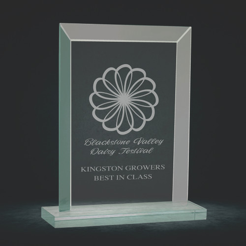 Rectangle Jade Glass Award