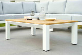 Onsen Outdoor Sofa & Coffee Table Set in White