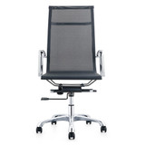 High Back Lunar Black Office Chair