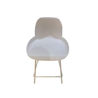 PP766A-1W Plastic Chair in White