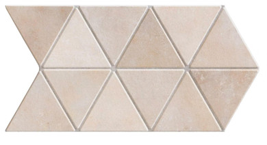Parma Arena Triangle 11x19" Porcelain Floor Tile