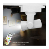 Faretto led da binario 25W RGB+W Motorizzato 2 piste