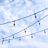 Catenaria a pendente con portalampada E27 - esempio