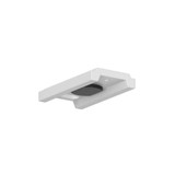 Clips di fissaggio binario magnetico bianco
