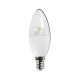 Lampadina Led a candela da 6W attacco e14 trasparente