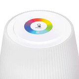 Lampada da Tavolo Ricaricabile 4W RGB CCT - cappellino