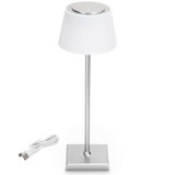 Lampada da Tavolo Ricaricabile 4W CCT - Argento