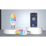 Smart Led candela 5W WiFi E27 RGB + CCT