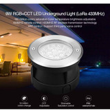 Faretto calpestabile 9W RGB-CCT Lora