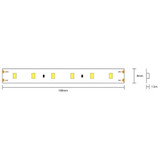Striscia led da esterno 36W IP67 disegno