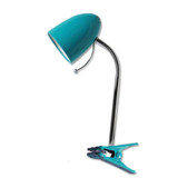 Lampada con pinza verde