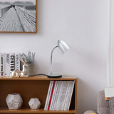 Lampada da tavolo argento