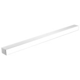 Lampada lineare a sospensione nera 40W 120cm