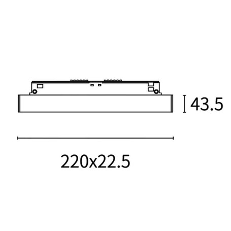 Disegno tecnico mini grille nero