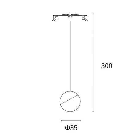 Lampada a sfera - dimensioni Lampada a sfera - dimensioni