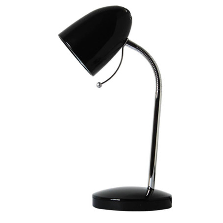 Lampada flessibile nera