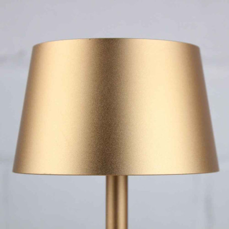 Lampada da tavolo ricaricabile nera