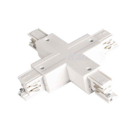 Connettore a X binario trifase Bianco
