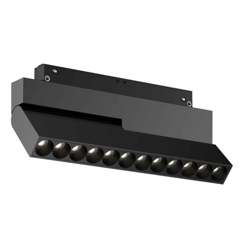 Mini grille orientabile 12W nero