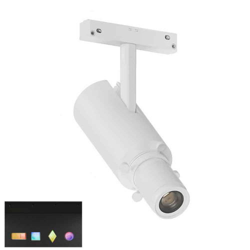 Faretto sagomature magnetico bianco 20W