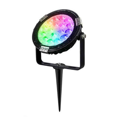 Faretto led da giardino a picchetto 9W RGB+CCT