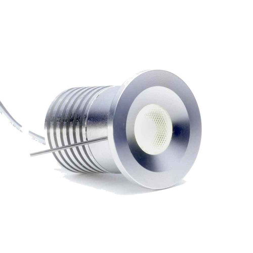 Puntoluce da incasso silver 4W 12/24Volts
