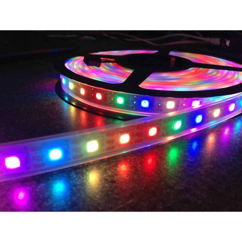 Striscia led RGB Digitale 36W 5 Volts IP65