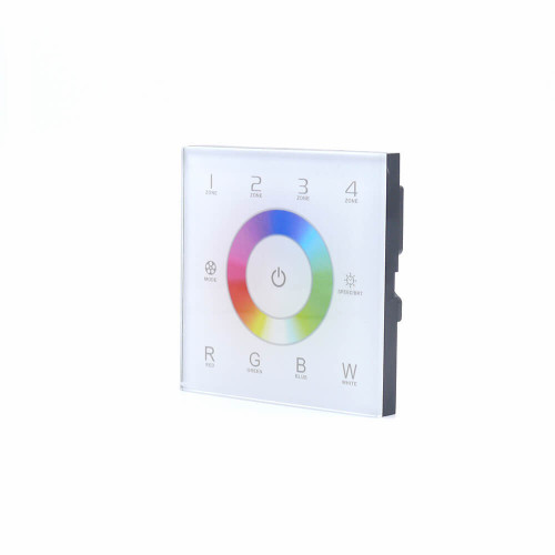 Controller touch RGB+W DMX512 da parete