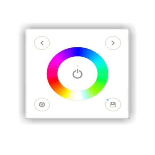 Controller touch RGB+W da parete