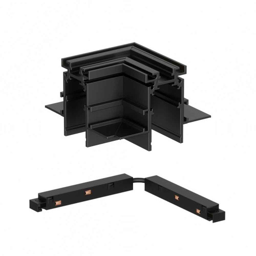 Angolare binario magnetico incasso nero