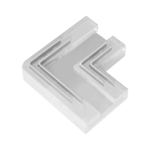Connettore invisibile angolare cob RGB 10mm