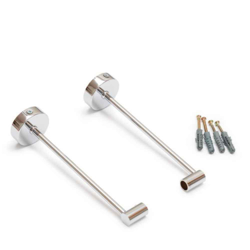 Set holder con basetta per profilo teche