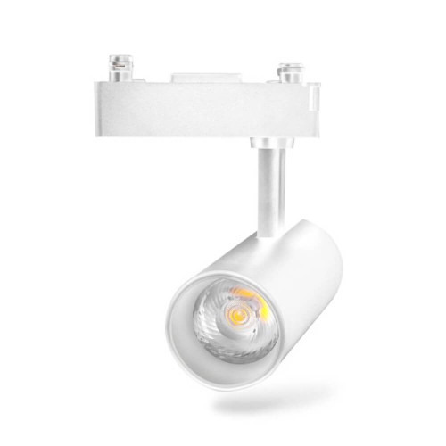 Faretti binario monofase led colore nero o bianco