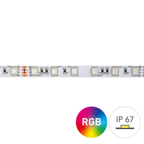 Striscia led RGB 72 Watt IP67