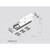 Profilo led corner alluminio strisce max 27 mm - schema